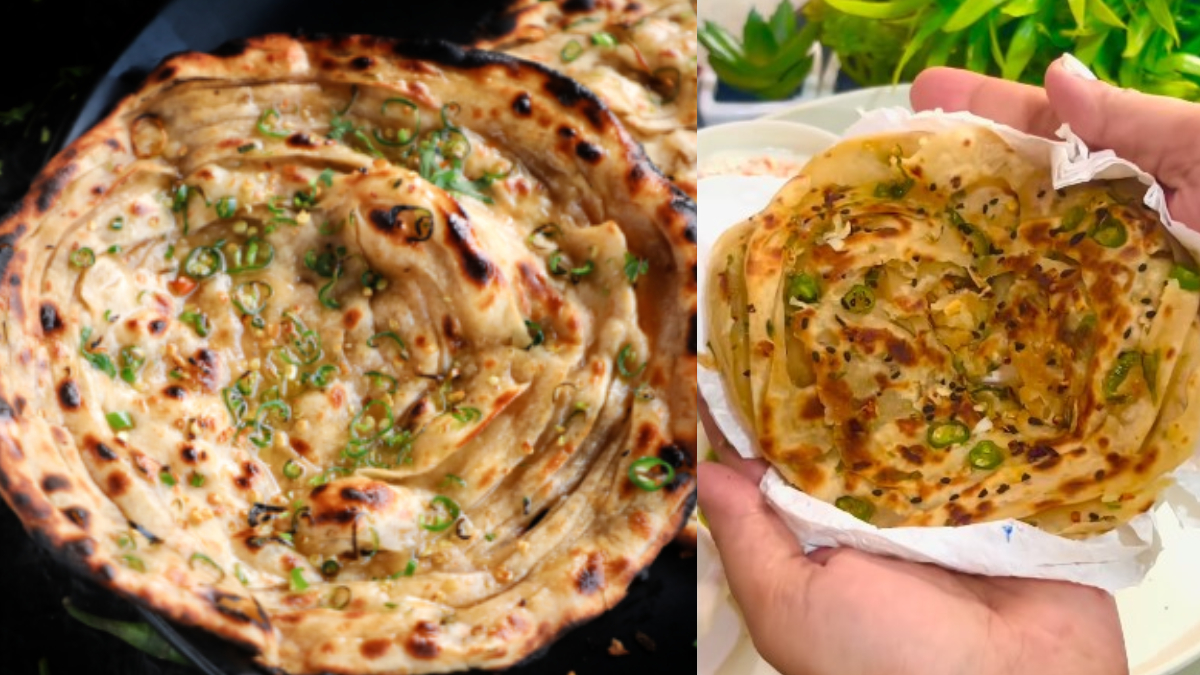 Have you ever eaten green chilli paratha, very spicy and crocodile in taste, make the recipe quickly