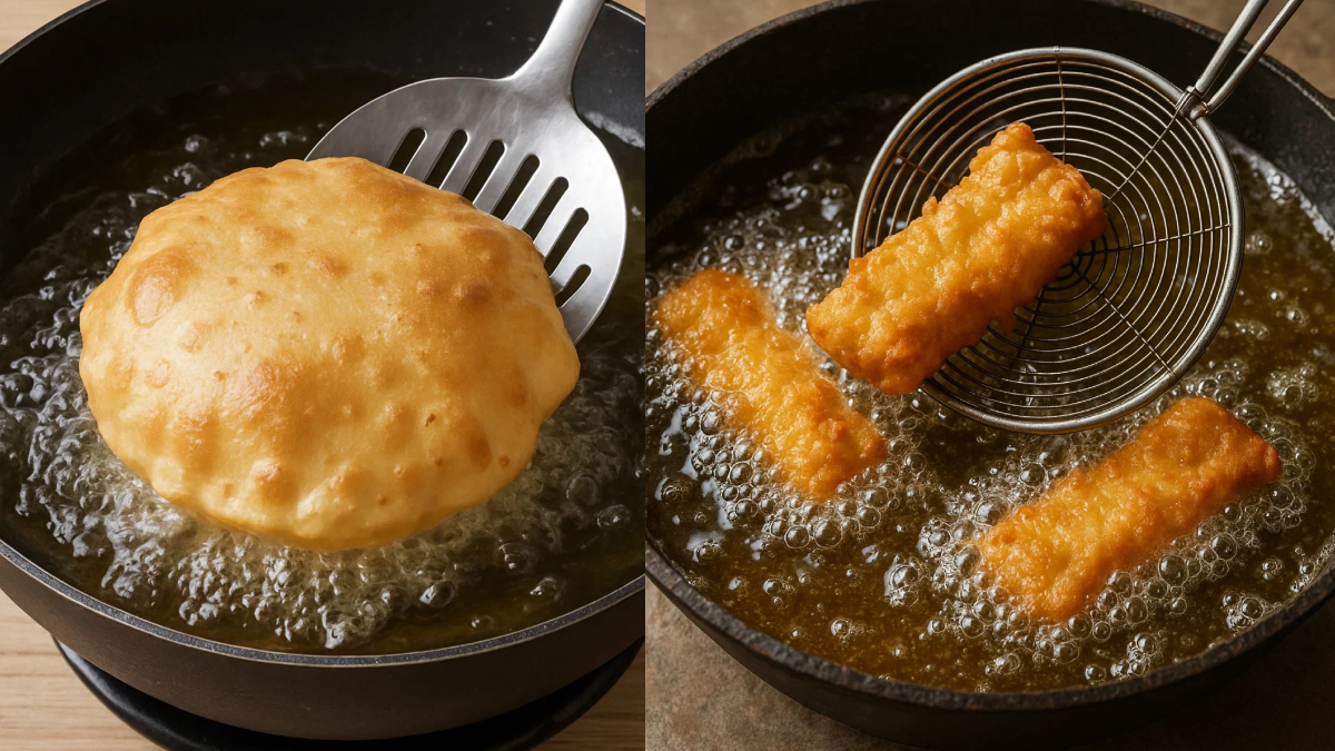 Which oil is best for deep fry, the doctor told which oil should fry the puris